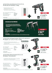 Aktueller RHG Baucentrum Prospekt mit Bohrmaschine, "Metabo Aktionssets", Seite 2