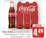 Aktuelle Coca Cola Angebote bei EDEKA in Koblenz Aktuelles Coca-Cola Angebot bei EDEKA in Koblenz ab 4,49 €