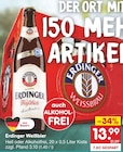 Weißbier im Angebot bei Netto Marken-Discount in Regensburg Weißbier Angebote von Erdinger bei Netto Marken-Discount Regensburg für 13,99 €