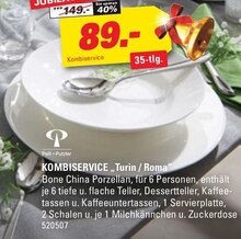 KOMBISERVICE „Turin / Roma“ bei Höffner in Falkensee KOMBISERVICE „Turin / Roma“ im Angebot bei Höffner Falkensee für 89,00 €