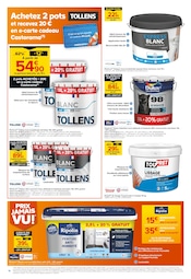 Promos Peinture Mur dans le catalogue "direction casto MANIA : DES PRIX COMPLÈTEMENT FOUS !" de Castorama à la page 10 Promos Peinture Mur dans le catalogue "direction casto MANIA : DES PRIX COMPLÈTEMENT FOUS !" de Castorama à la page 10