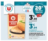 Bi1 Bléneau - Promo Cordon bleu de poulet surgelé Promo Cordon bleu de poulet surgelé à 3,04 € dans le catalogue Bi1 à Bléneau