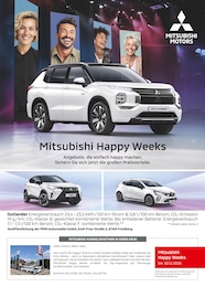 Mitsubishi Prospekt für Korntal-Münchingen: "Mitsubishi Happy Weeks", 1 Seite, 15.09.2025 - 13.10.2025