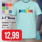 Unisex-T-Shirt Moin bei Kaufhaus Stolz im Prospekt "" für 12,99 €