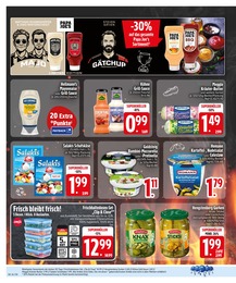 Gurken im EDEKA Prospekt Gurken im EDEKA Prospekt "Wir lieben Lebensmittel." auf Seite 22