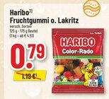 Fruchtgummi o. Lakritz im Angebot bei Trinkgut in Ahlen Fruchtgummi o. Lakritz Angebote von Haribo bei Trinkgut Ahlen für 0,79 €