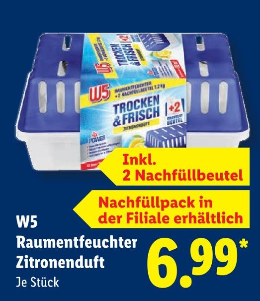 Raumentfeuchter Zitronenduft