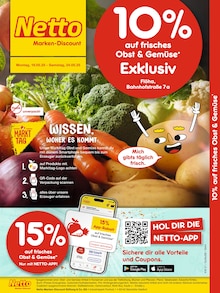 Aktueller Netto Marken-Discount Prospekt für Flöha und Ungebung, Seiten zum blättern Netto Marken-Discount Prospekt 10% auf frisches Obst & Gemüse mit Seiten in Flöha und Umgebung