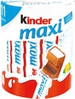 Barre chocolatée - Kinder Maxi - Supermarchés Match à Lille Barre chocolatée - Kinder Maxi en promo chez Supermarchés Match Lille à 5,58 €