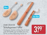 Schuhspanner/-löffel von HOME CREATION im aktuellen ALDI Nord Prospekt