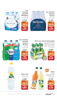 Promo Eau minérale gazeuse dans le catalogue Colruyt du moment à la page 15