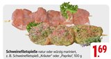 Schweinefiletspieße Angebote bei E center Schwäbisch Gmünd für 1,69 €