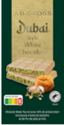 Tablette dubaï style chocolat blanc - J.D. GROSS en promo chez Lidl Corbeil-Essonnes à 3,19 €