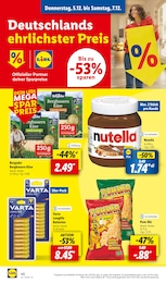 Nutella im Lidl Prospekt "LIDL LOHNT SICH" auf Seite 58