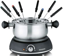 Appareil À Emballage - Severin dans le catalogue Géant Casino Fondue FO 2405 Inox/Noir - Severin à 31,43 € en promo chez Géant Casino