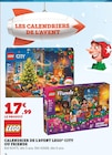 Calendrier de l'Avent City - LEGO en promo chez Bi1 Dijon à 17,99 €