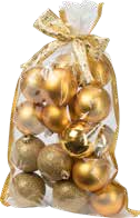 Weihnachtskugeln im Geschenkbeutel bei BAUHAUS in Herford Weihnachtskugeln im Geschenkbeutel im Angebot bei BAUHAUS Herford für 5,99 €
