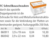 FC Schnellbauschrauben im aktuellen Holz Possling Prospekt