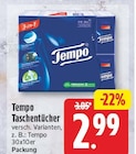 Taschentücher von Tempo für 2,99 € bei EDEKA im Angebot Taschentücher von Tempo im aktuellen EDEKA Prospekt
