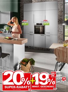 Höffner Hamburg - null null Angebot bei Höffner Hamburg im Prospekt "Küchen-Spezial"
