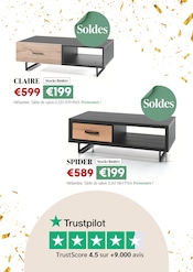 Meuble Tv Angebote im Prospekt "Soldes jusqu'à -70% du 01/07 au 31/07" von Crack auf Seite 4