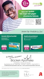 mea - meine apotheke Prospekt für Köln: "Unsere Juni-Angebote", 4 Seiten, 01.06.2026 - 30.06.2026