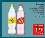 Classic Bitter Lemon Angebote von Schweppes bei Marktkauf Schweinfurt für 1,49 €