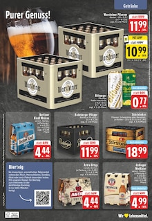 Bier im aktuellen EDEKA Prospekt (Essen) Bier im EDEKA Prospekt "Aktuelle Angebote" mit 24 Seiten (Essen)