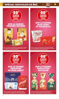 Promotion Chocolat Praliné dans le prospectus Hyper U, valable du 21/10/2025 au 02/11/2025 Promo Chocolat Praliné dans le catalogue Hyper U du moment à la page 8