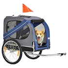 PawHut Fahrradanhänger grau grau B/H/L: ca. 73x130x90 cm für 99,99 € bei POCO im Angebot PawHut Fahrradanhänger grau grau B/H/L: ca. 73x130x90 cm im aktuellen POCO Prospekt