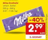Großtafel Angebote von Milka bei Netto Marken-Discount Hof für 2,99 €