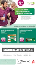mea - meine apotheke Prospekt für Buchen mit 4 Seiten mea - meine apotheke Prospekt für Buchen: "Unsere September-Angebote", 4 Seiten, 01.09.2025 - 30.09.2025