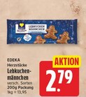Herzstücke Lebkuchenmännchen im Angebot bei WEZ in Löhne Herzstücke Lebkuchenmännchen Angebote von EDEKA bei WEZ Löhne für 2,79 €