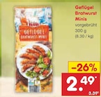 Netto Marken-Discount Westendorf - Geflügel Bratwurst Minis Angebot im Prospekt Geflügel Bratwurst Minis bei Netto Marken-Discount im Westendorf Prospekt für 2,49 €