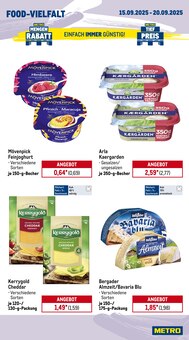 Joghurt im aktuellen METRO Prospekt (Remscheid) Joghurt im METRO Prospekt "Wochenangebote + Markets" mit 27 Seiten (Remscheid)
