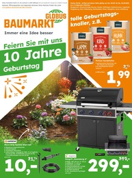 Grill Angebot im aktuellen Globus-Baumarkt Prospekt auf Seite 1