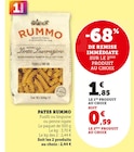 Pâtes Fusilli - Rummo à 2,44 € dans le catalogue U Express