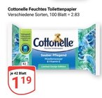 GLOBUS - Cottonelle Feuchtes Toilettenpapier Angebot im Prospekt Cottonelle Feuchtes Toilettenpapier bei GLOBUS im Prospekt "" für 1,19 €