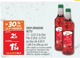 Sirop Grenadine - Netto - Netto Sirop Grenadine - Netto à 1,54 € dans le catalogue Netto