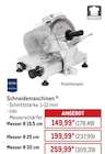 Schneidemaschine Messer Ø 19,5 cm im METRO Prospekt Schneidemaschine Messer Ø 19,5 cm von Metro Professional im aktuellen METRO Prospekt für 178,49 €