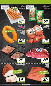 Roastbeef im aktuellen EDEKA Prospekt (Münster) Roastbeef im EDEKA Prospekt "Aktuelle Angebote" mit 15 Seiten (Münster)