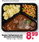 Aktuelle Gulasch Angebote bei E center in Heidelberg Aktuelles Rinder-Saftgulasch mit Karotten und Erbsen Angebot bei E center in Heidelberg ab 8,99 €
