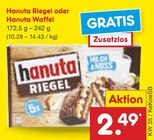 Hanuta Riegel oder Hanuta Waffel im Angebot bei Netto Marken-Discount in Bergisch Gladbach Hanuta Riegel oder Hanuta Waffel Angebote von Hanuta bei Netto Marken-Discount Bergisch Gladbach für 2,49 €