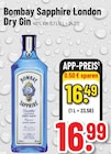 London Dry Gin Angebote von Bombay Sapphire bei Trinkgut Rüsselsheim für 16,49 €