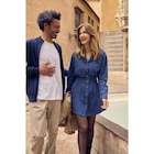 Robe denim femme - TEX en promo chez Carrefour Aulnay-sous-Bois à 19,99 €