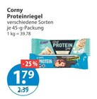 Proteinriegel von Corny im aktuellen V-Markt Prospekt für 1,79 €