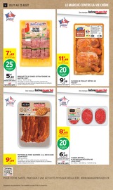 Promos Viande dans le catalogue "-50% DE REMISE IMMÉDIATE SUR LE 2ÈME" de Intermarché Super Viande en promo dans le catalogue Intermarché Super à la page 6