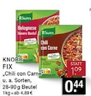 Chili con Carne Angebote von Knorr bei EDEKA Bottrop für 0,44 €