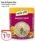 Express-Reis Angebote von Reis-fit bei GLOBUS Ludwigshafen für 1,29 €