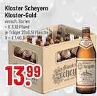 Trinkgut Burgau - Kloster-Gold Angebot im Prospekt Kloster-Gold bei Trinkgut im Burgau Prospekt für 13,99 €
